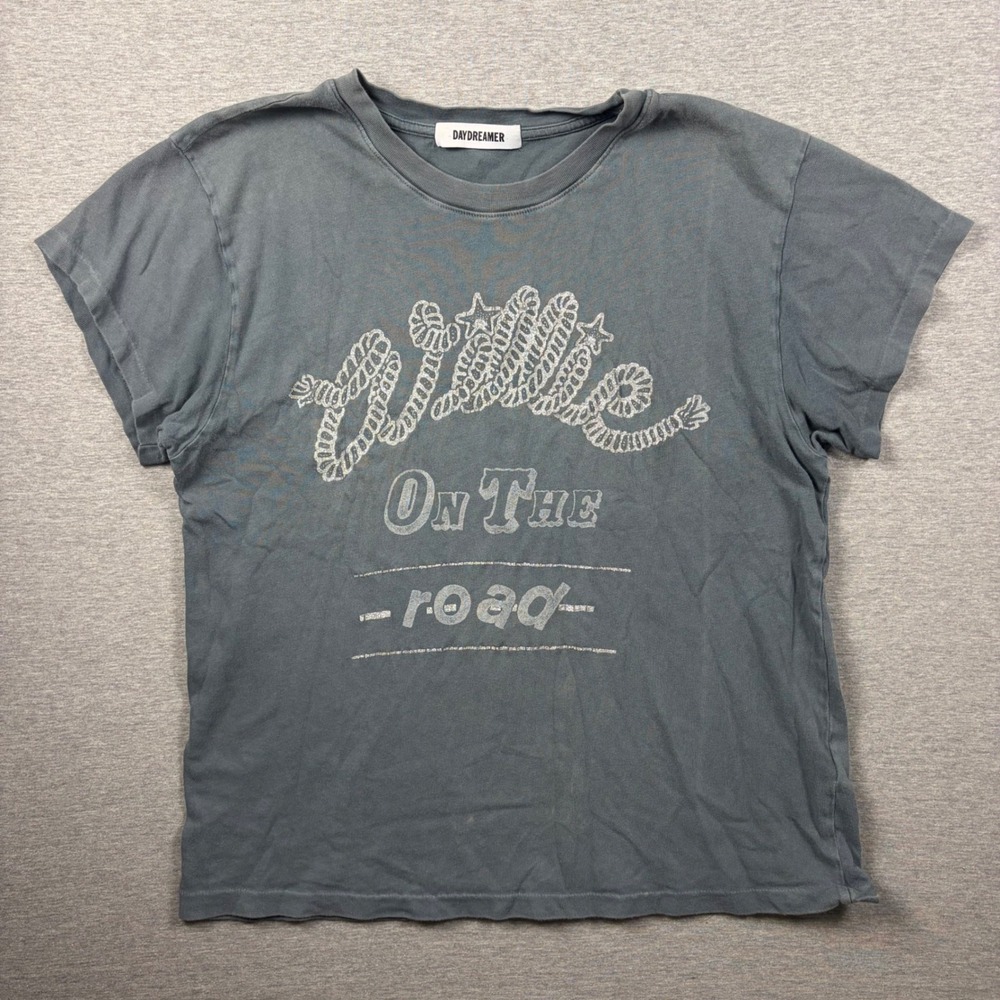 Daydreamer Willie Nelson 78 Tour T-Shirt Small Gray Made in USA